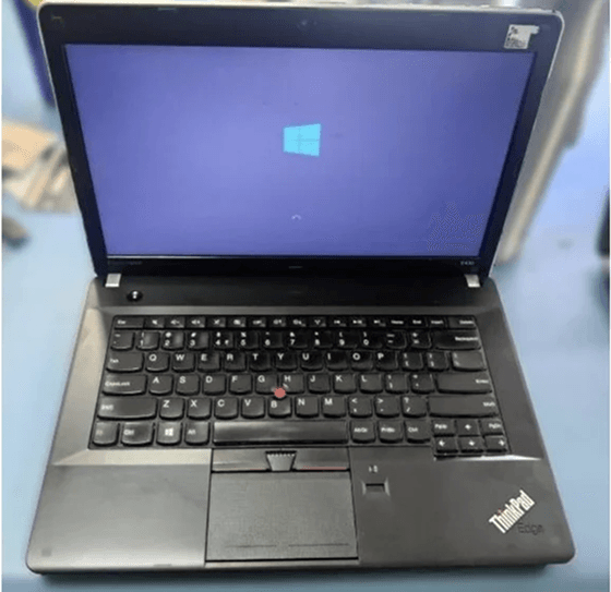 Man with computer